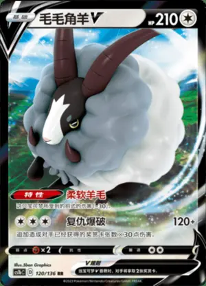 毛毛角羊V