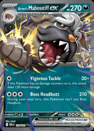 Arven's Mabosstiff ex