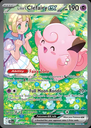 Lillie's Clefairy ex