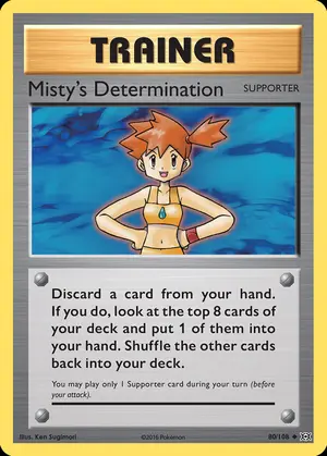 Misty's Determination