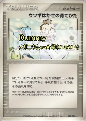 ウツギはかせの育てかた