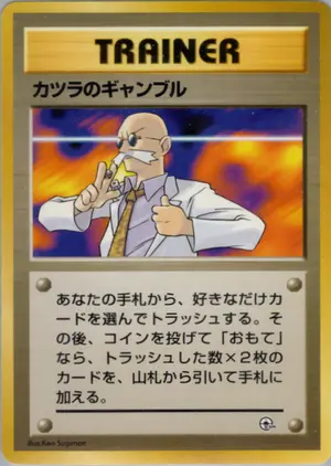 カツラのギャンブル